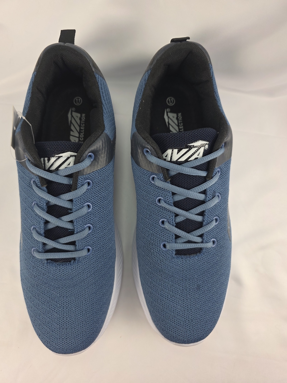 Avia Men's Blue Lightweight Knit Running Shoes
